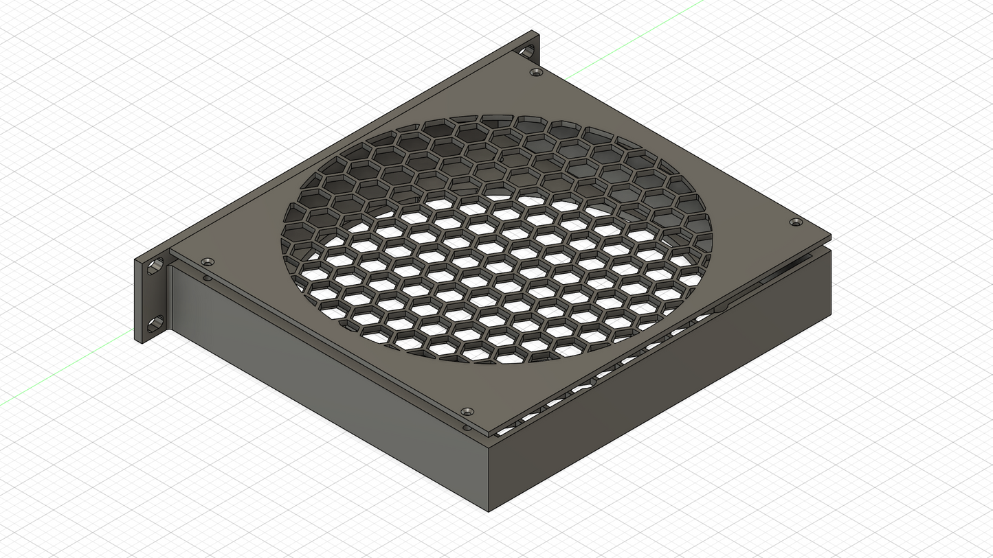 Rackmount Panel für Noctua NF-A20 – 10"