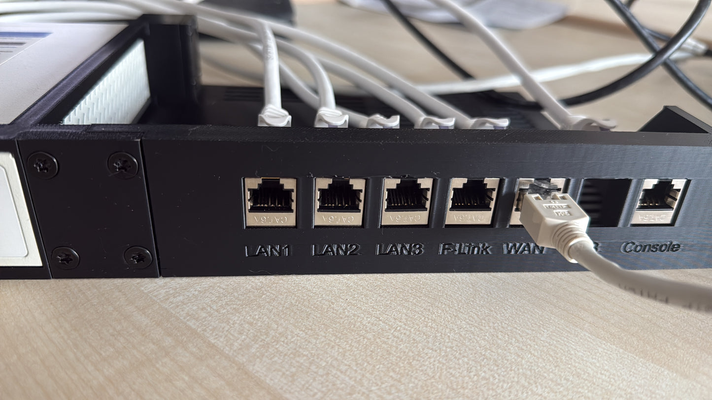 Rackmount Panel für Fortinet FortiGate 40F – 19" Version