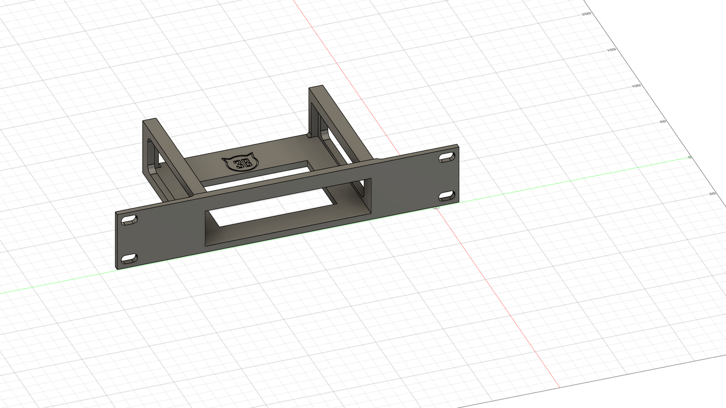 Rackmount Panel für Unifi USW-Flex (46W) – 10" Version