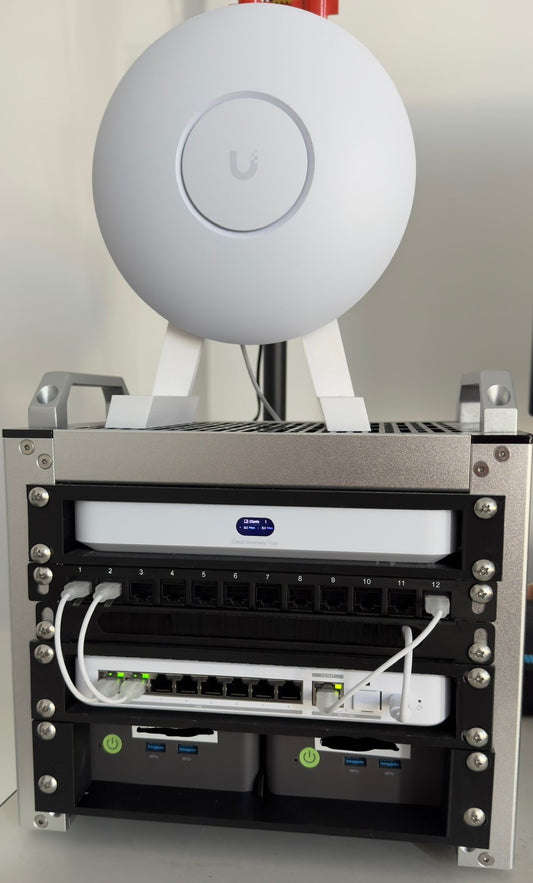 Rackmount Panel für Unifi USW-Flex-2.5G-8 – 10" Version