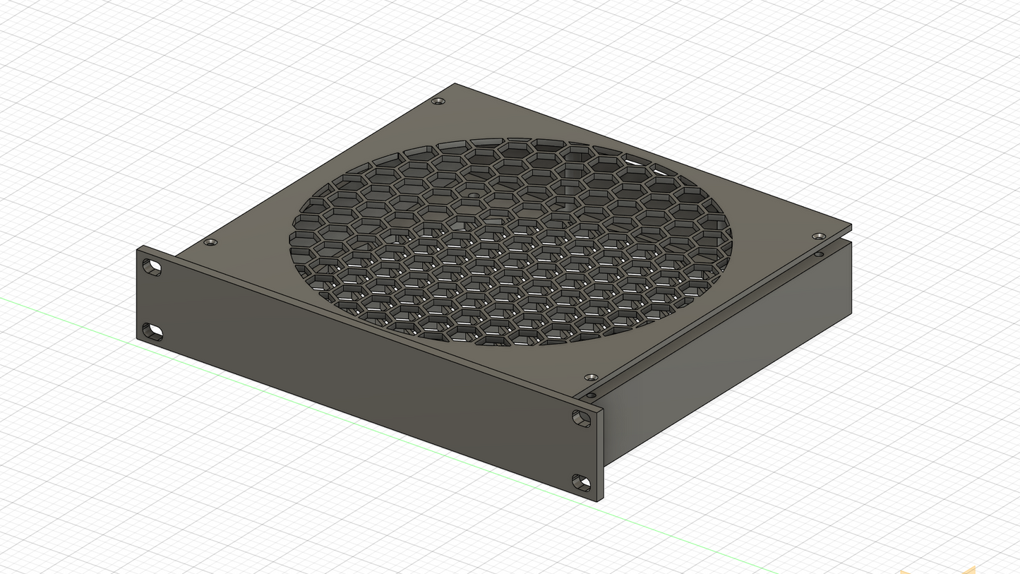 Rackmount Panel für Noctua NF-A20 – 10"