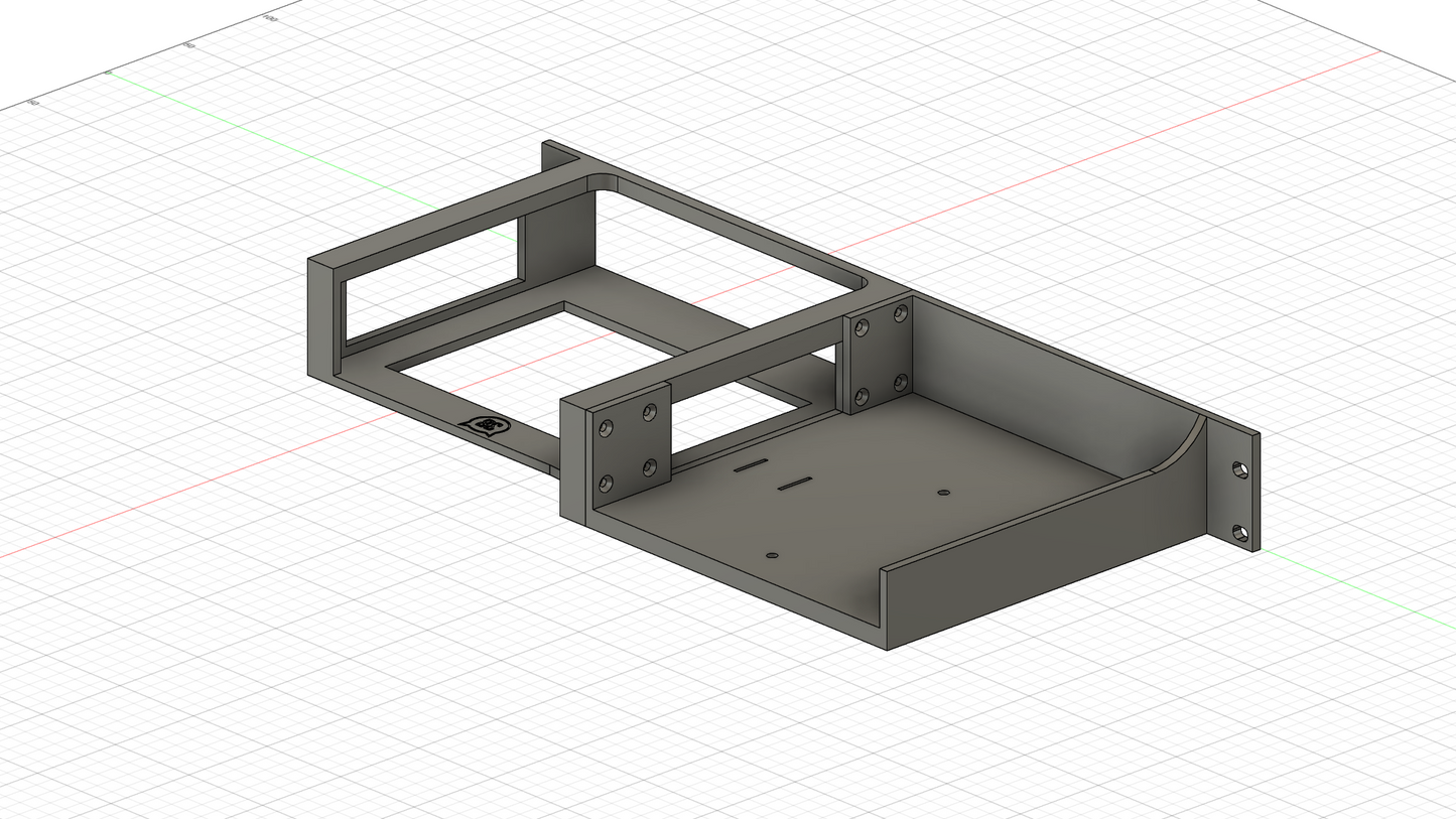 Rackmount Panel für Unifi USW-Pro-XG-8-PoE – 19" Version