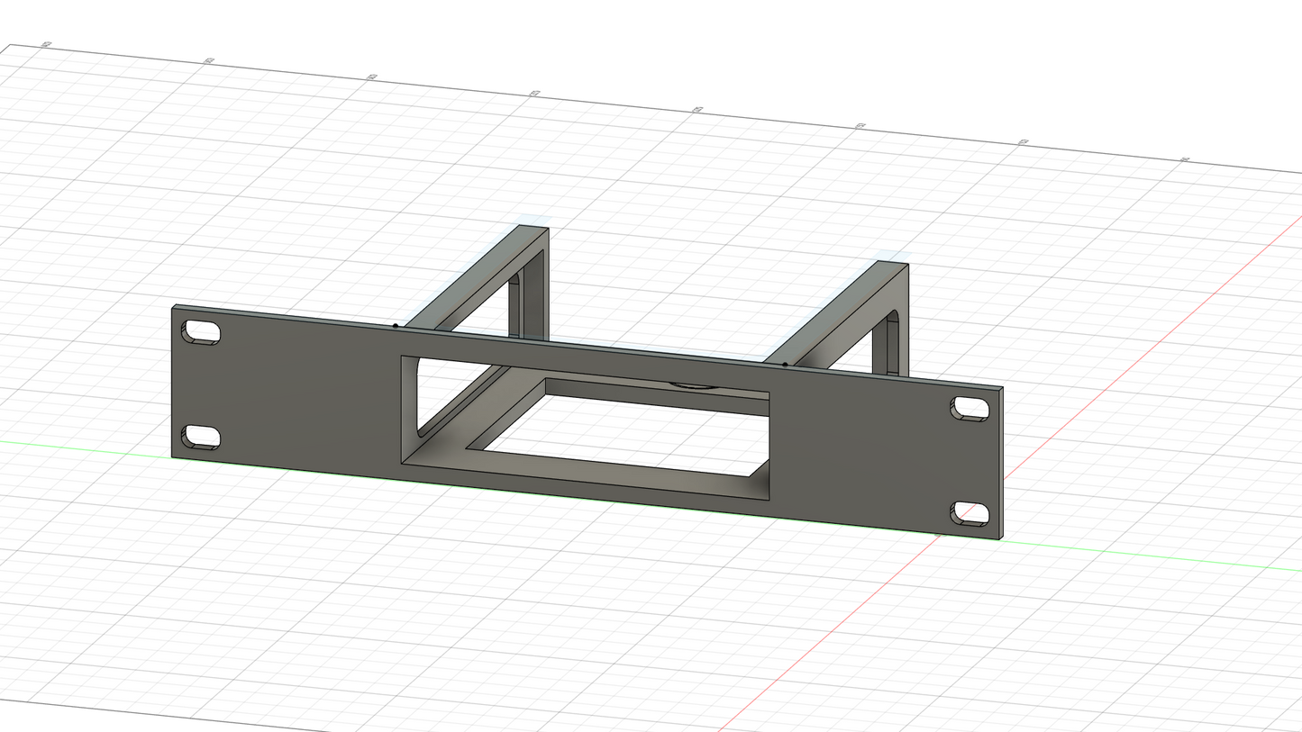 Rackmount Panel für Home Assistant Green – 10"
