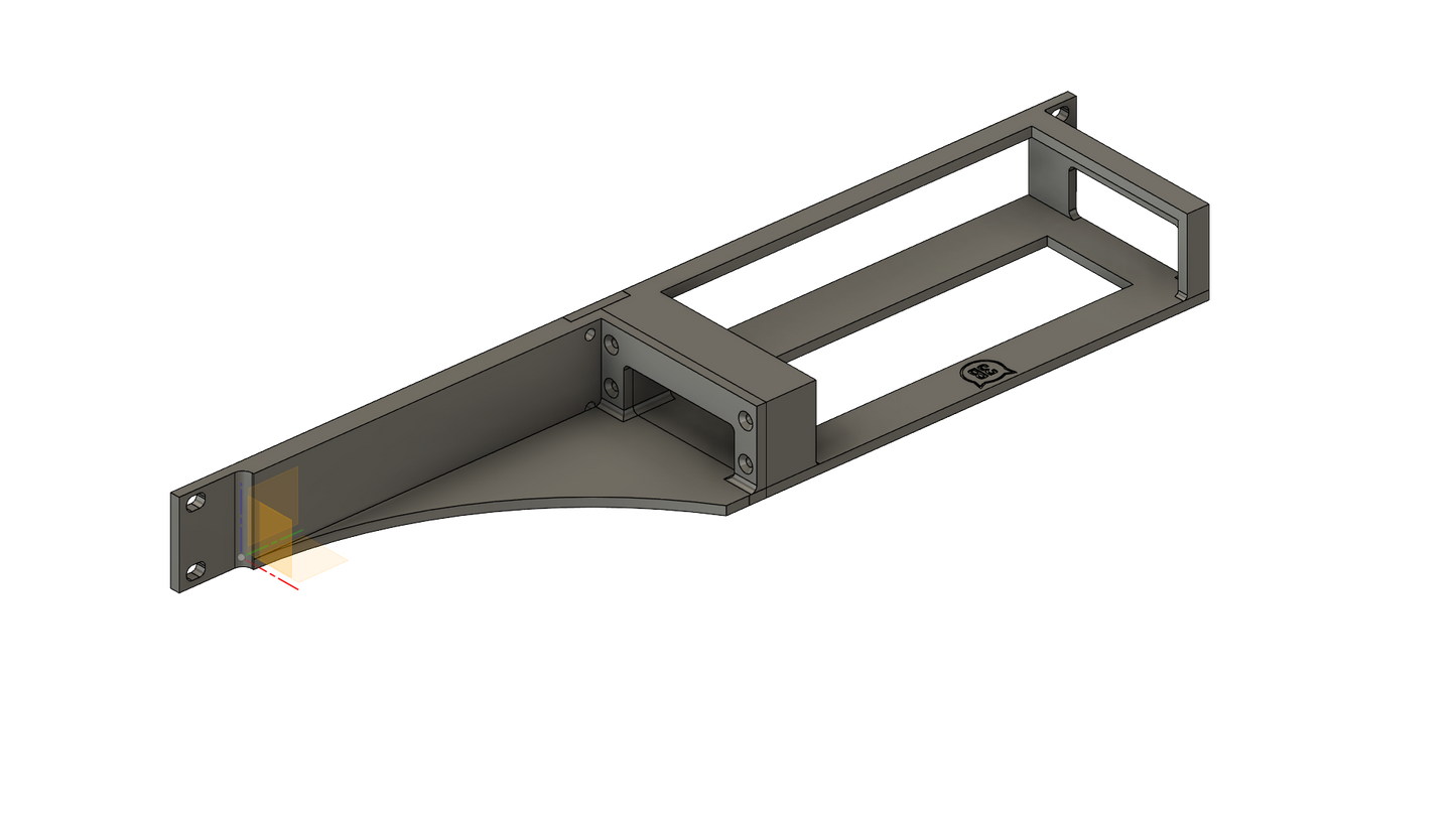 Rackmount Panel für UniFi USW-Flex-2.5G-8 – 19" Version