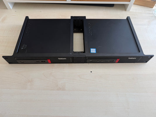19 Zoll Rackmount für 2 Lenovo ThinkCentre Tiny Mini PCs